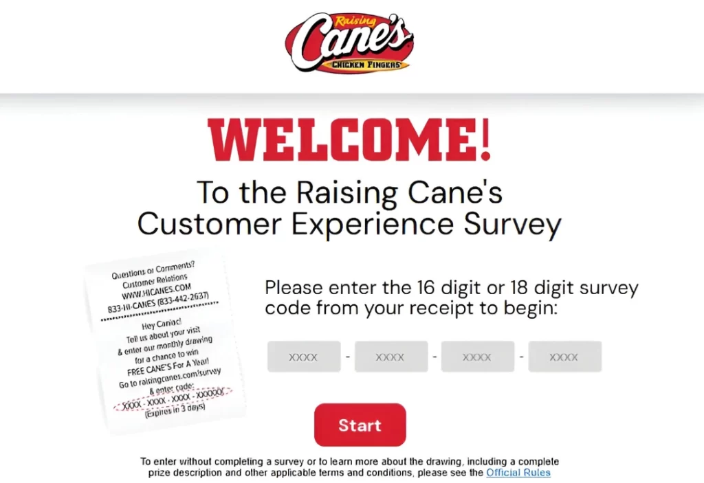 Raisingcanes.com/survey